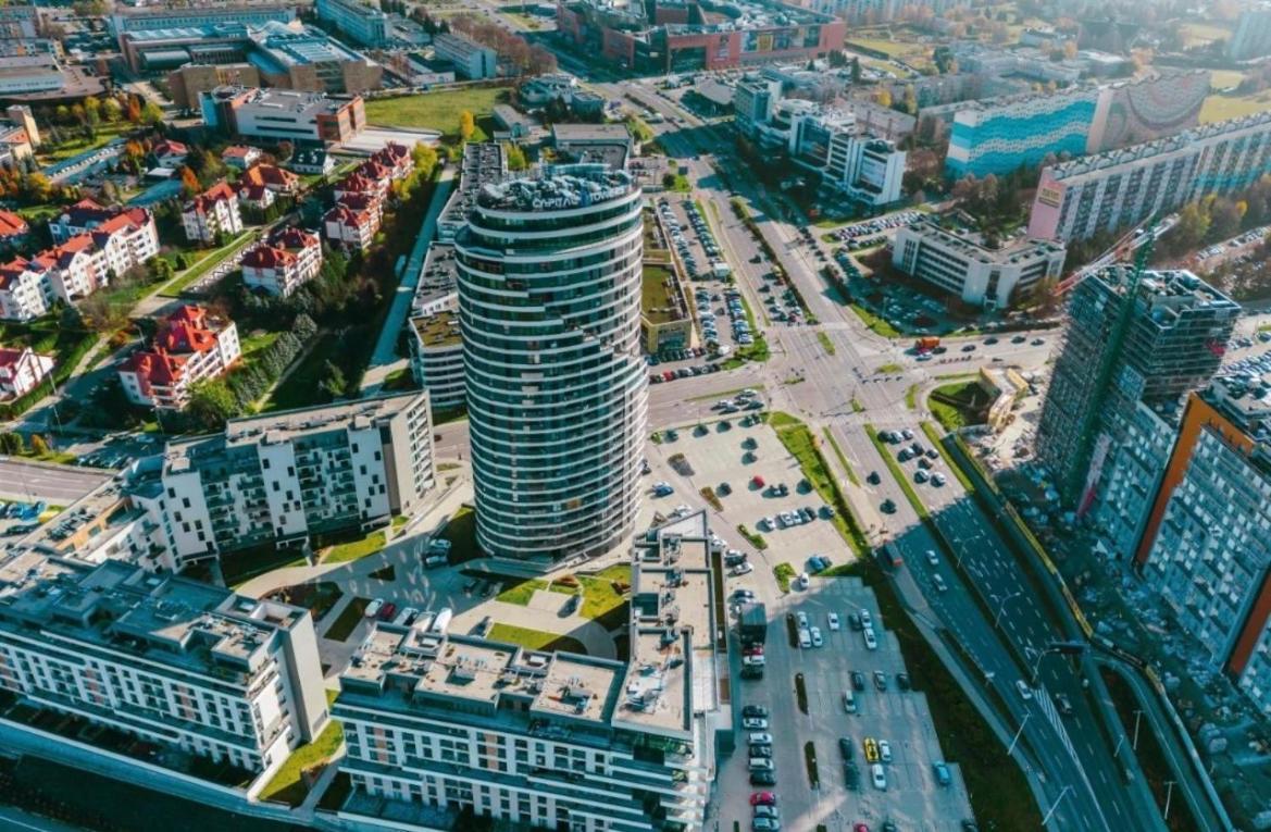 21St Floor Capital Apartment Rzeszow Dış mekan fotoğraf